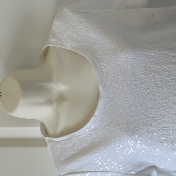 EUC vintage Christopher & Banks Sparkle Tee Shirt - Picture 4 of 10